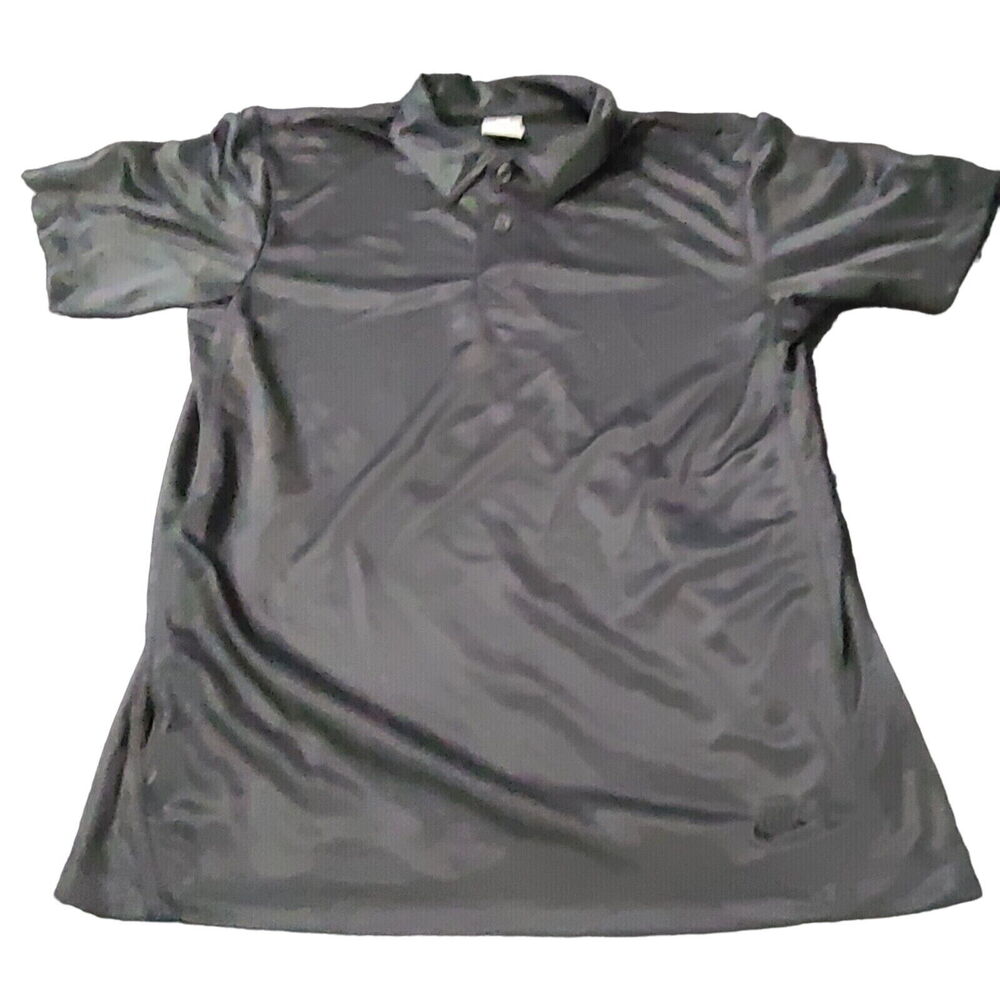 Nike Sports Men Polo Black  Size Small 100% Polyester Short Sleeve Pullover